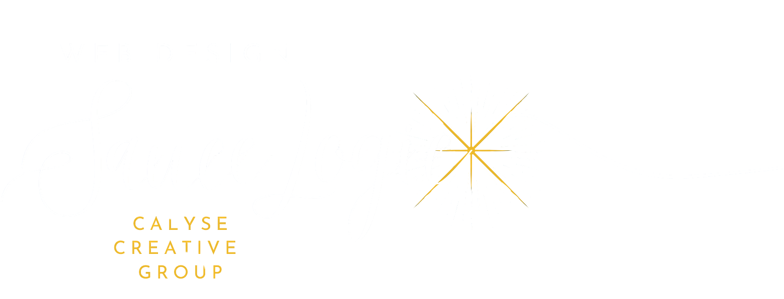 Logo in white for Sauce Logic Web Design in Sarasota, FL